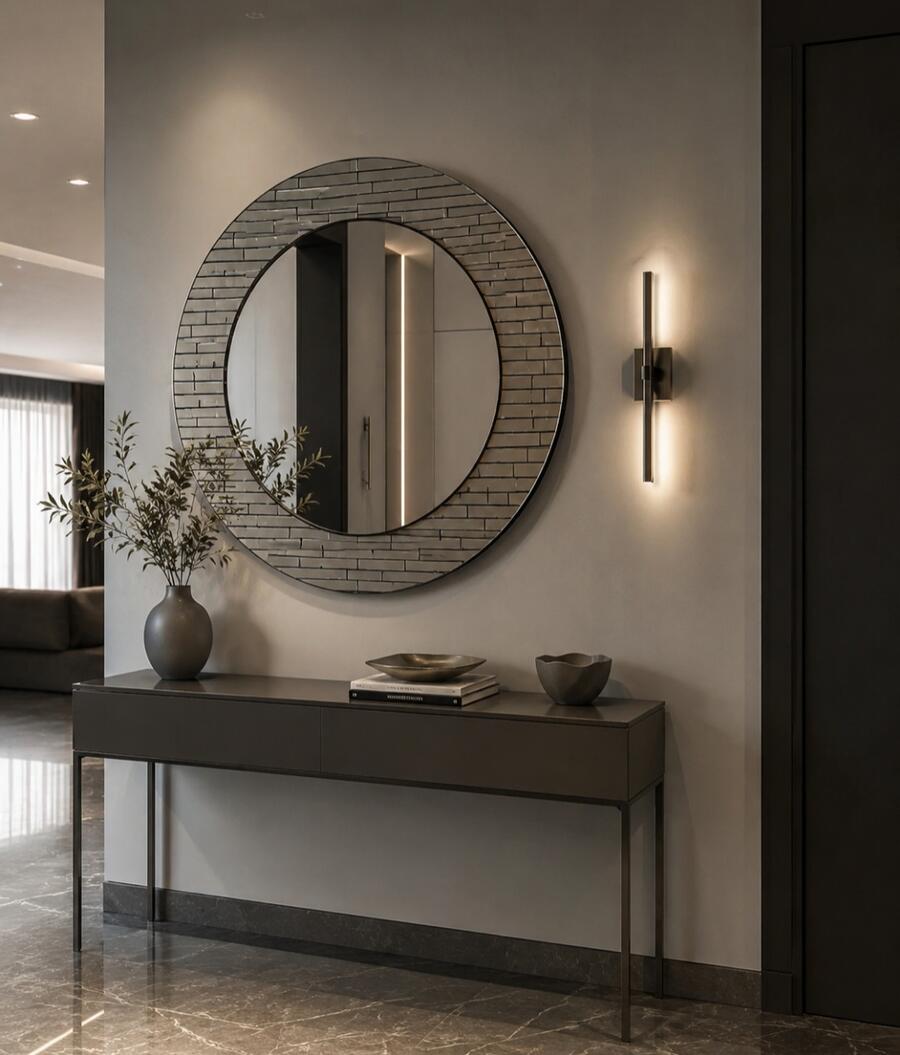Specchio "Trendy" tondo