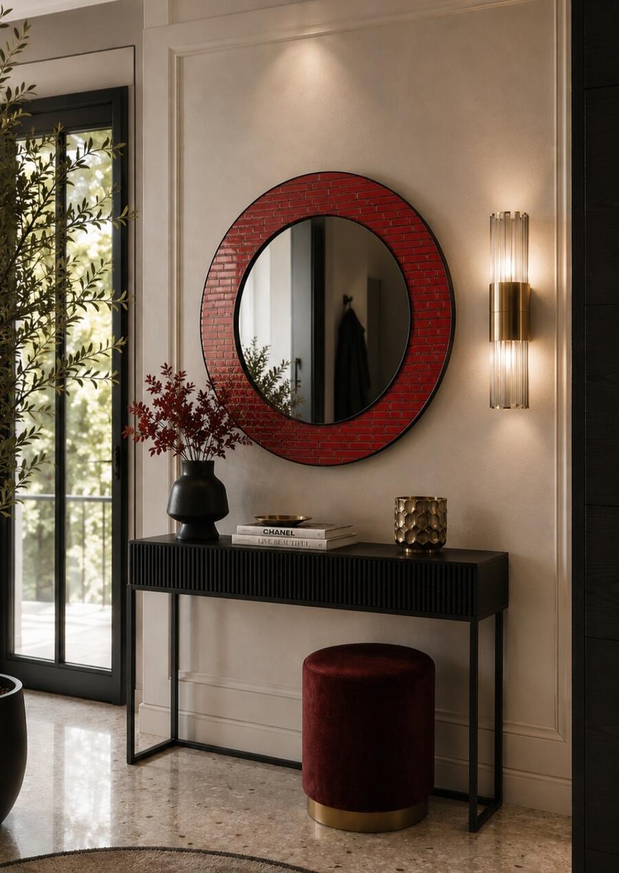 Specchio "Trendy" tondo