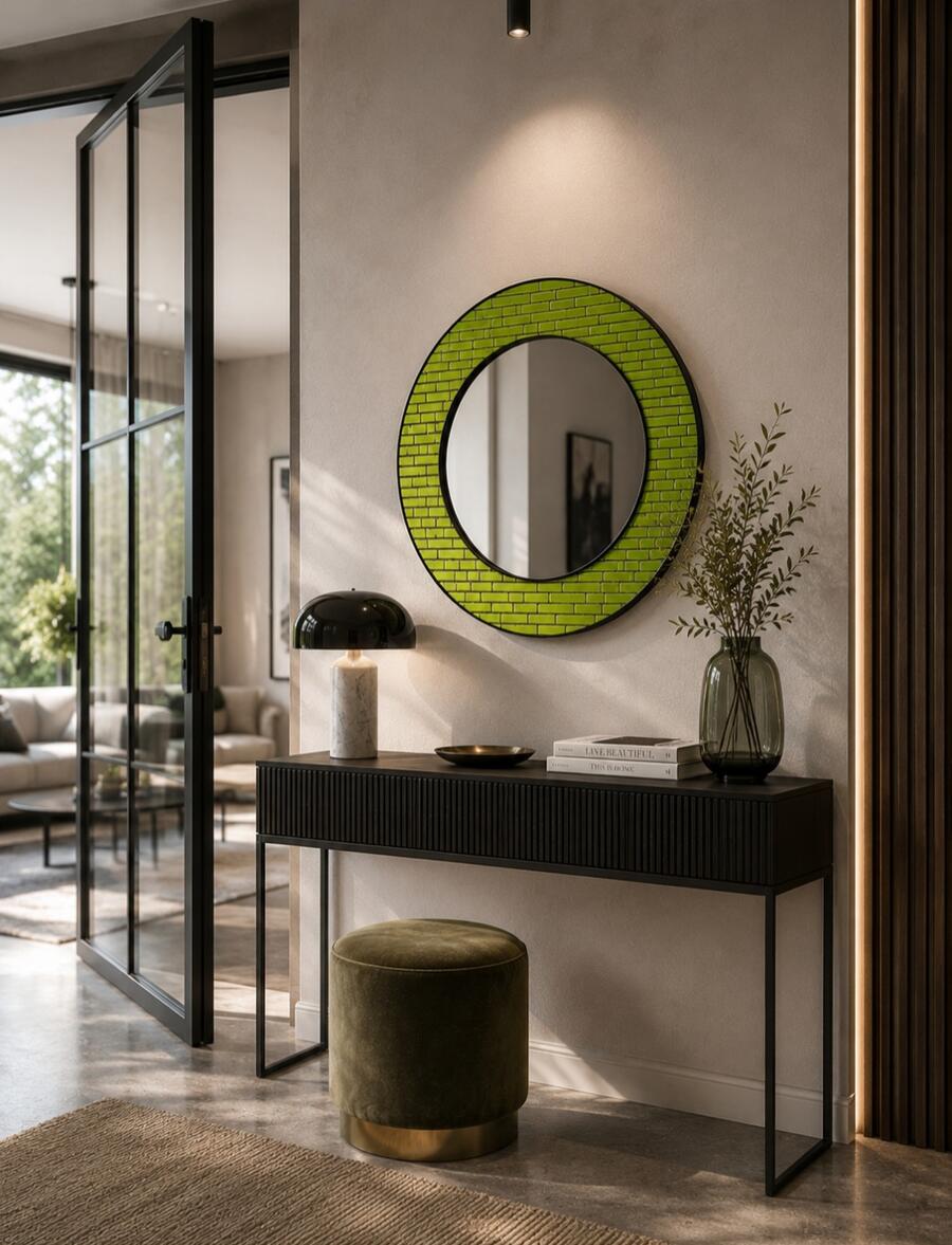 Specchio "Trendy" tondo