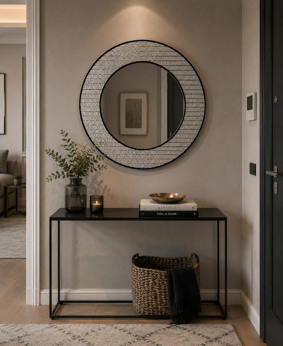 Specchio "Trendy" tondo