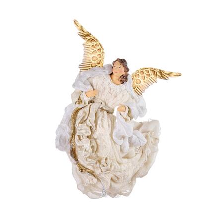 L'Oca Nera Canto Celeste — statuine angelo natalizie in resina e tessuto, 3 modelli