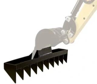 Rastrello da scavo LUMAG per MB-850