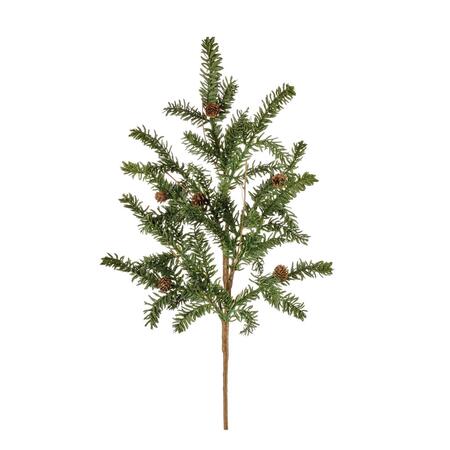 L'Oca Nera Rami di Natale — decorazione floreale artificiale con pigne, 3 modelli