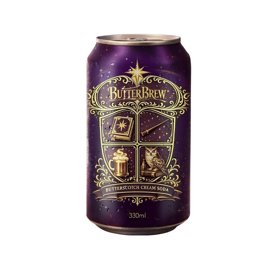 Burrobirra butterscotch cream soda 330ml