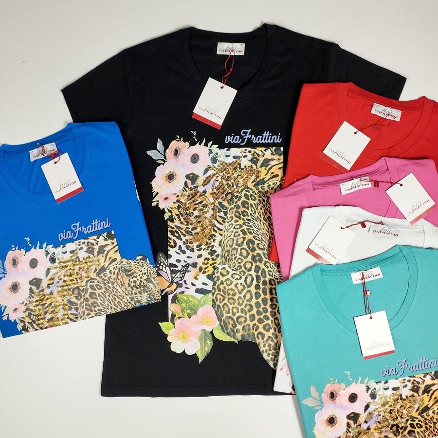 Lotti T-Shirt Donna Brand : Via Frattini Più 25, 50 o 100pz.