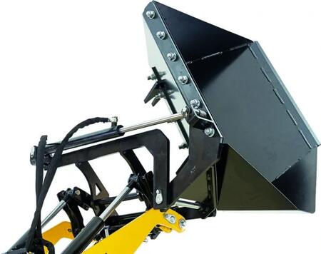 Benna ribaltabile laterale idraulica LUMAG MT-250 – 130 l