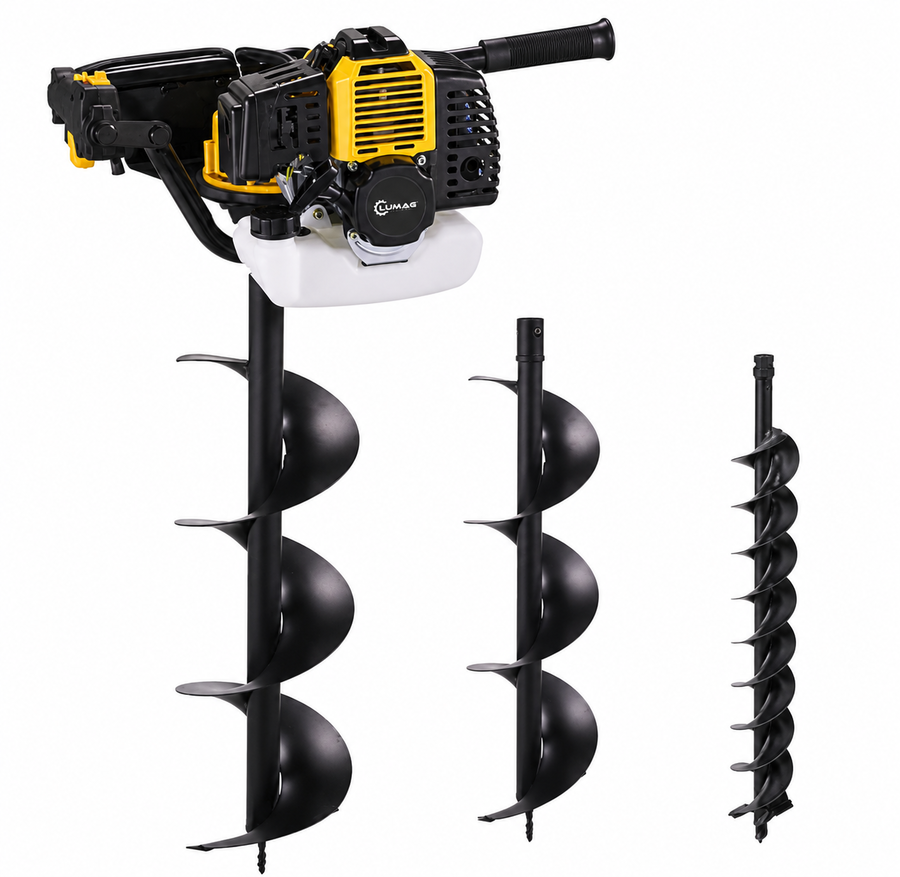 Trivella a scoppio LUMAG EB-520G – 52 cm³ + 3 punte