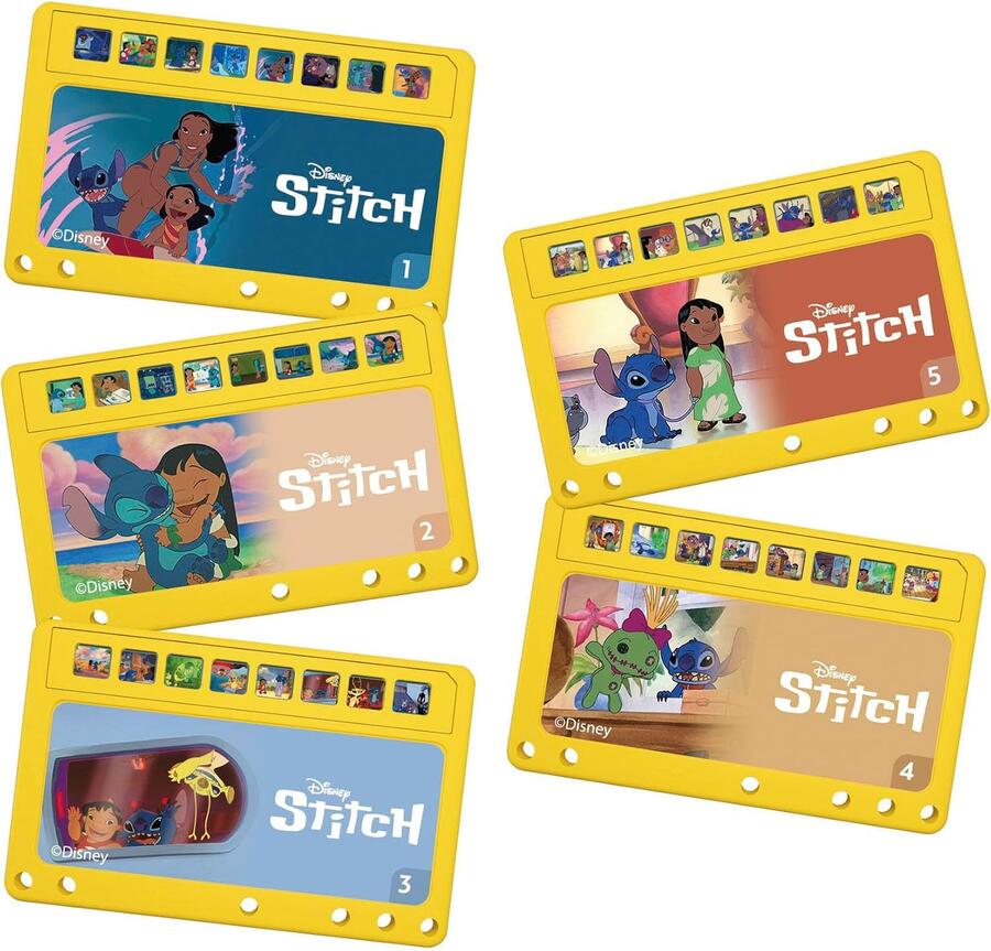 Clementoni Disney Baby Ricarica Stitch Proiettore Raccontastorie Plus, Storyteller Bambini 2+ Anni, 5 Storie Raccontate e Proiettate, Gioco Elettronico Parlante Portatile, Lingua Italiana, 17584
