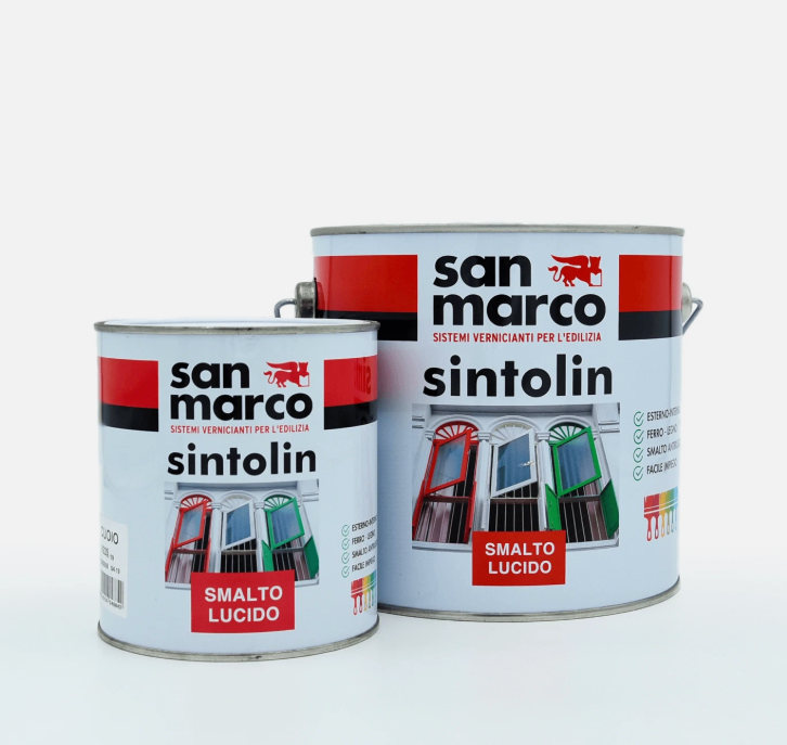 San Marco - Smalto Antiruggine, Vernice Pittura Lucida Per Ferro e Legno