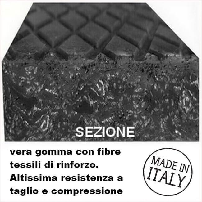 Tamponi in gomma per ponti sollevatori e applicazioni gravose (4 PEZZI)
