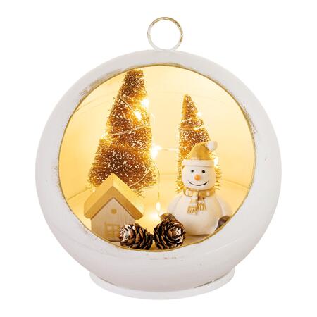 L'Oca Nera Racconti d'Inverno — Decorazione a Sfera con LED, 3 Soggetti