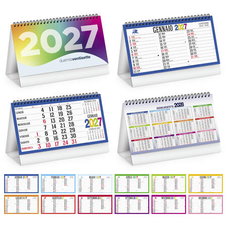 Calendario Tavolo SWEDISH Personalizzato PA725 da 100 pz
