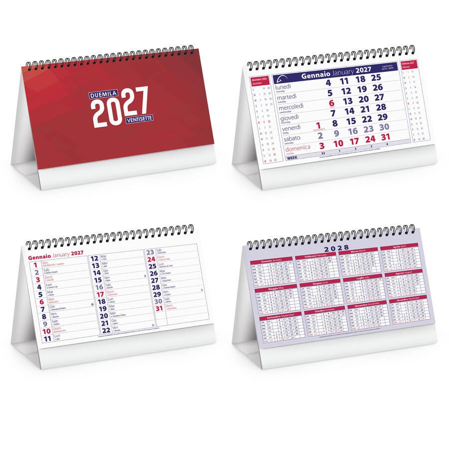 Calendario Tavolo CHART Personalizzato PA715 da 100 pz