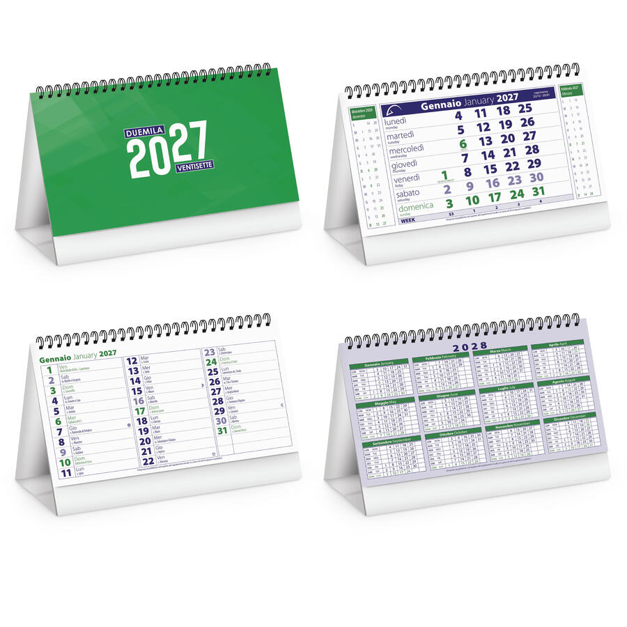 Calendario Tavolo CHART Personalizzato PA715 da 100 pz