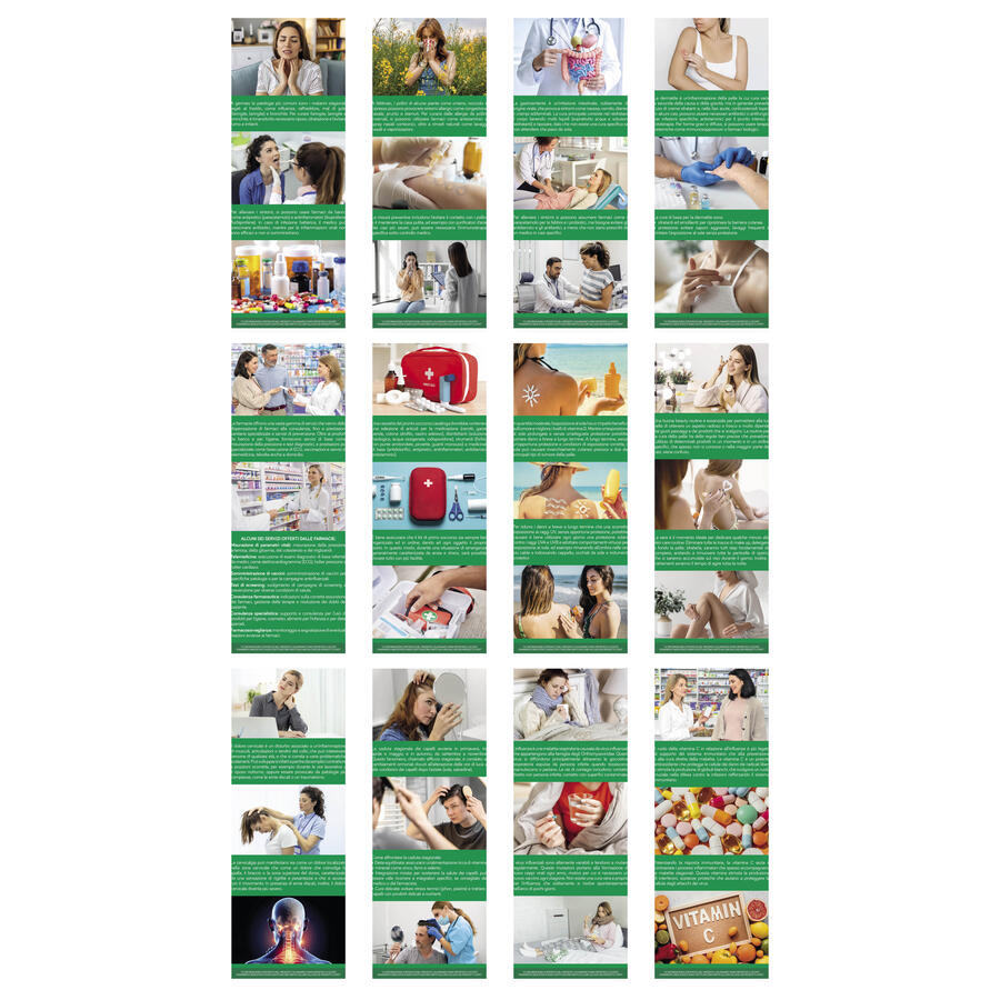 Calendario Illustrato FARMACIA Personalizzato PA154 da 100 pz