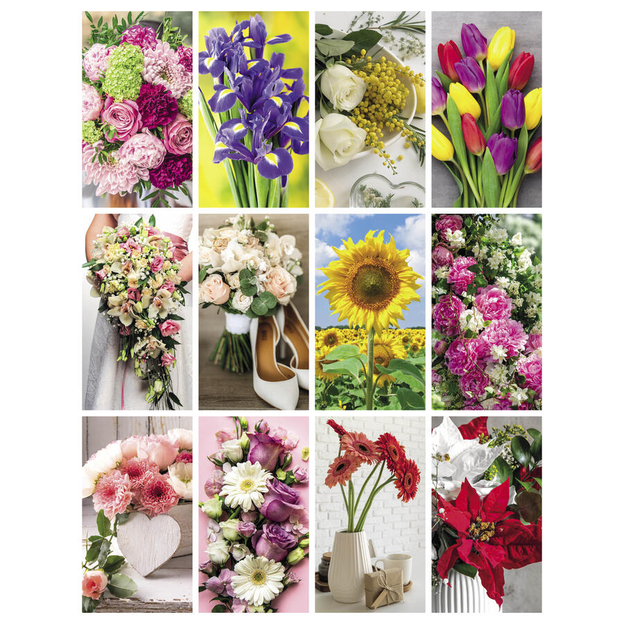 Calendario Illustrato FIORI Personalizzato PA103 da 100 pz