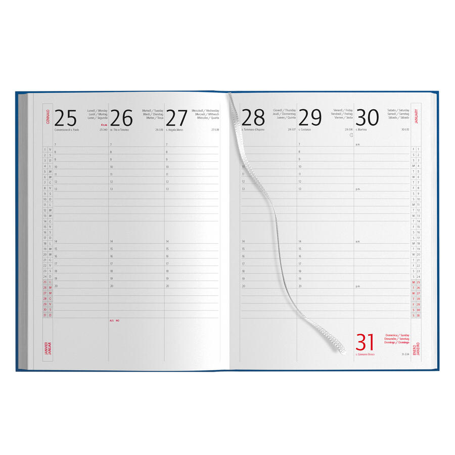 Agenda Settimanale 17x24 Personalizzata PB540 da 30 pz