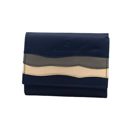 Lotti di Portafogli Donna Brand Navigare in Vera Pelle 100%