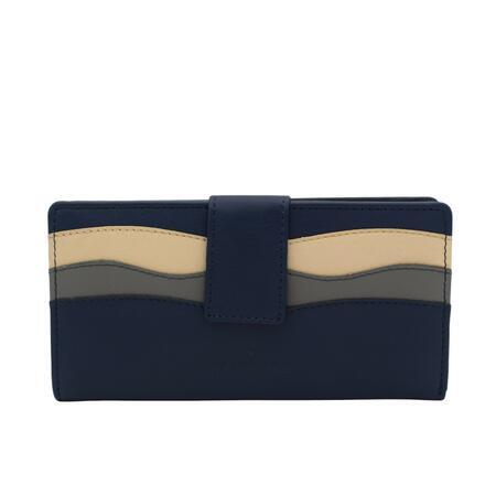 Lotti di Portafogli Donna Brand Navigare in Vera Pelle 100%