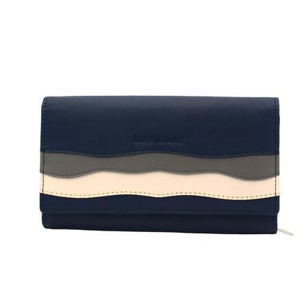 Lotti di Portafogli Donna Brand Navigare in Vera Pelle 100%