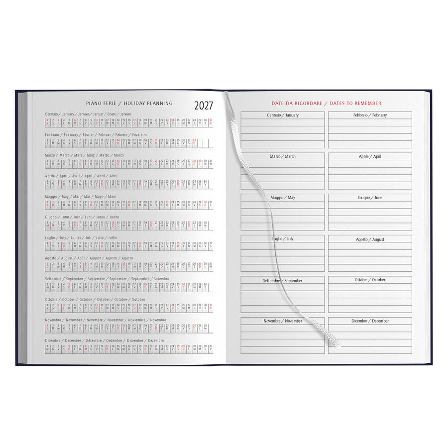 Agenda Giornaliera ITALIA 15x21 Personalizzata PB530IT da 20 pz