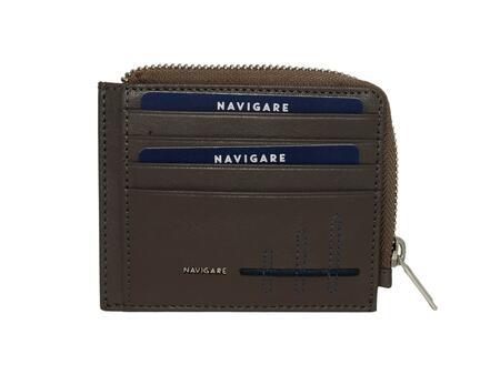 Portatessere Unisex 100% Vera Pelle Brand Navigare e Jaguar da 30, 60 o 100 pz.