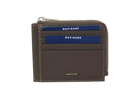 Portatessere Unisex 100% Vera Pelle Brand Navigare e Jaguar da 30, 60 o 100 pz.