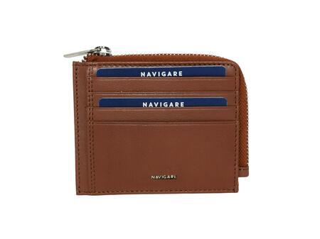 Portatessere Unisex 100% Vera Pelle Brand Navigare e Jaguar da 30, 60 o 100 pz.