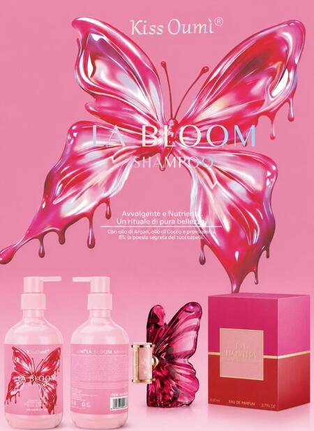 Kiss Oumi La Bloom (Dupe La Bomba) Shampoo da 500 ML [Conf. da 12 pezzi]