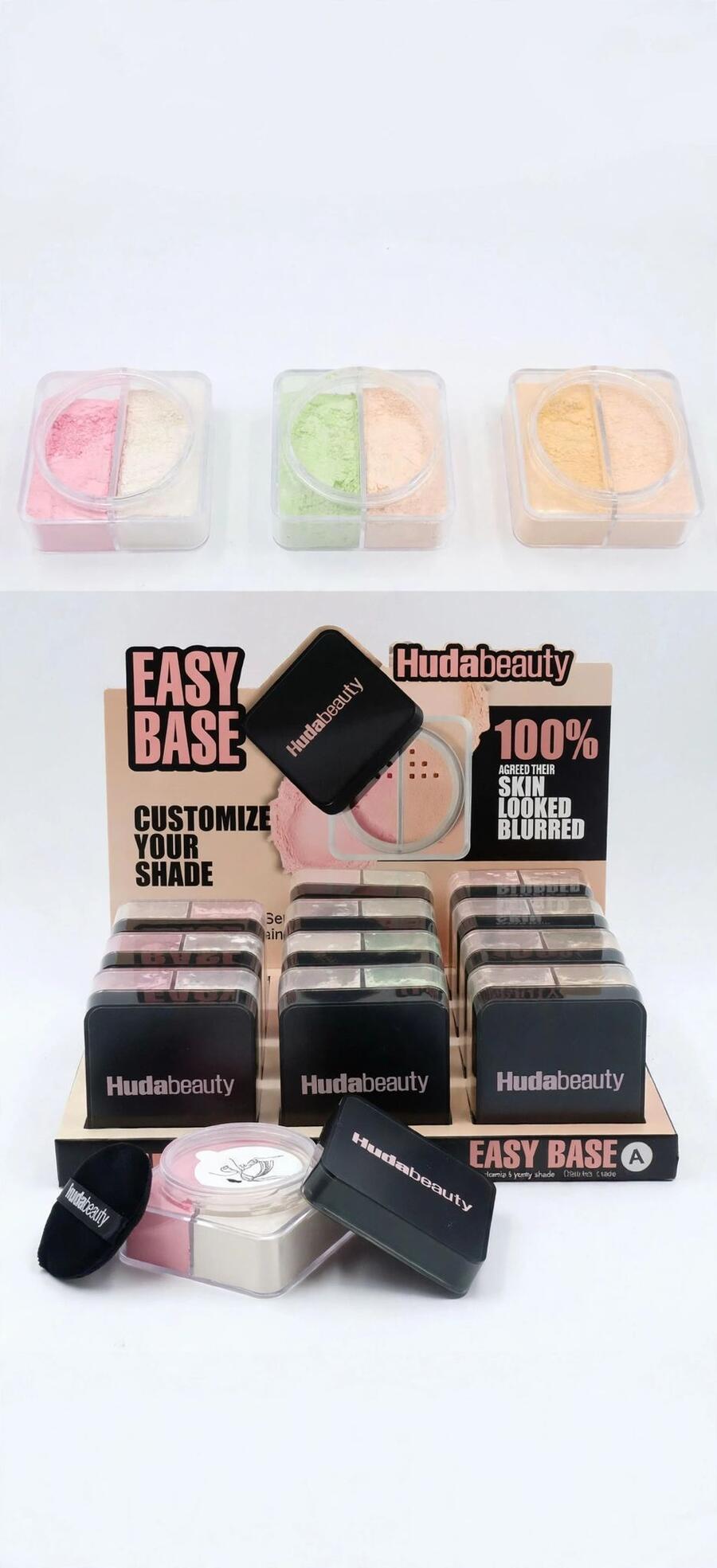 HydaBeauty Easy Base 2 IN 1 [Conf. da 12 pezzi]