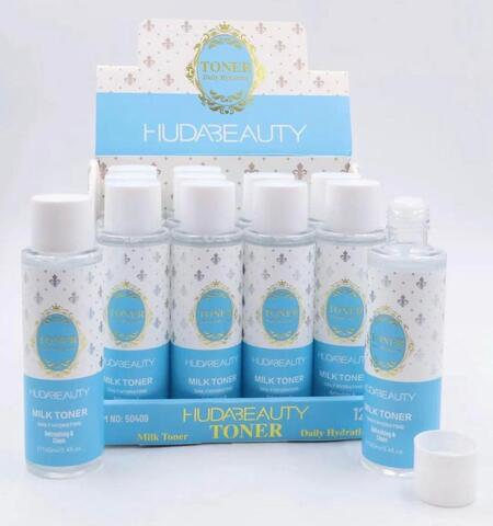 HudaBeauty Milk Toner Bianco Latte da 160 ml [Conf. da 12 pezzi]