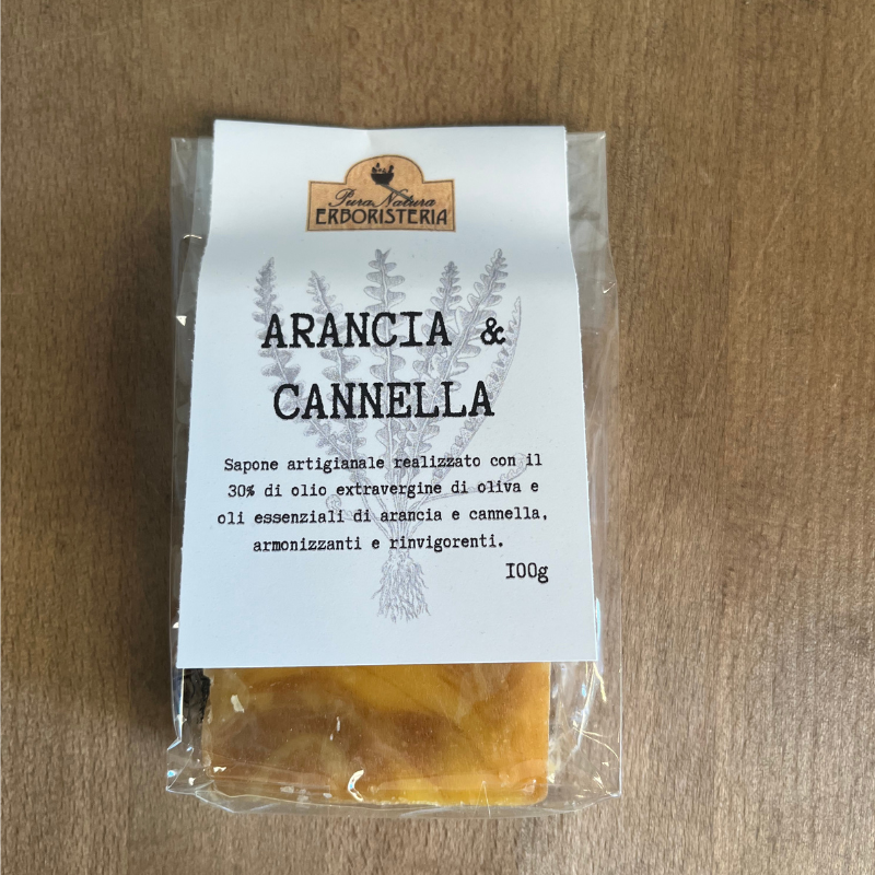 Erboristeria Puranatura - Arancia & Cannella Sapone