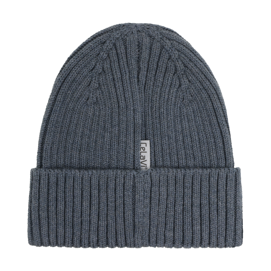 Berretto CeLaVi Beanie Knitted – 50% Merino 50% Cotone | Colori Burlwood, Stormy Weather, Navy