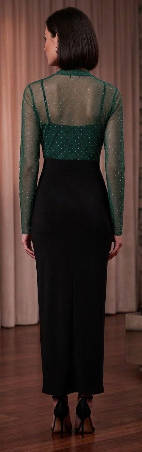 coprispalle bolero in tulle elastico con punti luce argento 11-0015