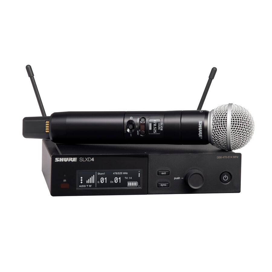 Shure SLXD24+E-58-G65 SM58