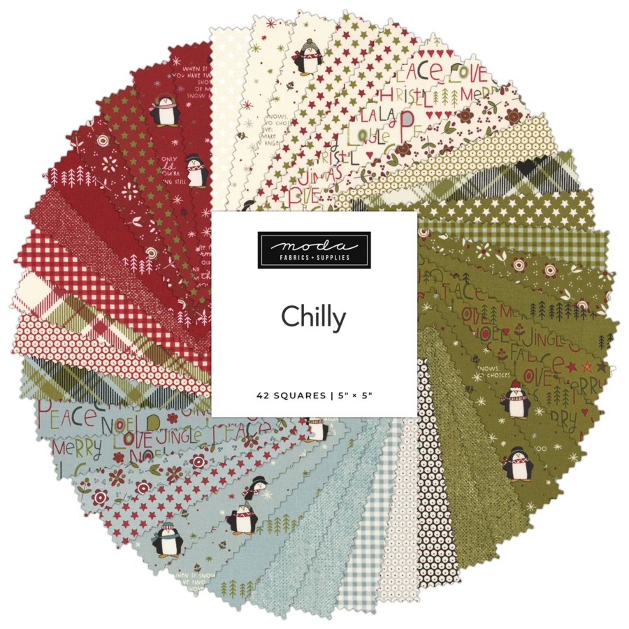 Chilly 5" Charm Pack Sweetwater