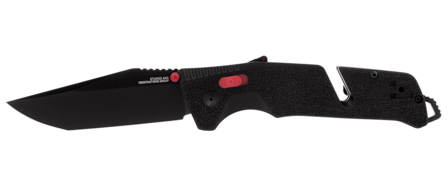 SOG Trident AT Tanto Black / Red 