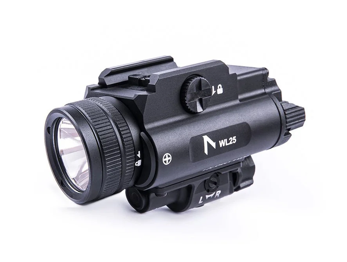 NEXTORCH WL25 Gunlight Ricaricabile con Laser Verde – 1200 Lumen LED