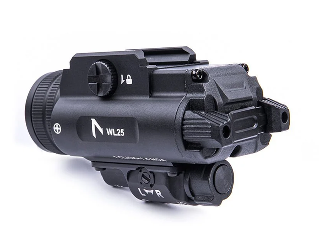 NEXTORCH WL25 Gunlight Ricaricabile con Laser Verde – 1200 Lumen LED