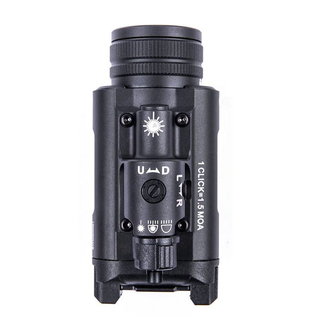 NEXTORCH WL25 Gunlight Ricaricabile con Laser Verde – 1200 Lumen LED