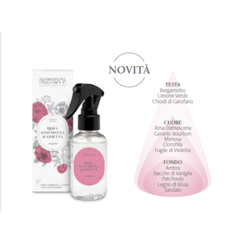Nasoterapia - Rosa Damascena e Limetta Spray ambiente