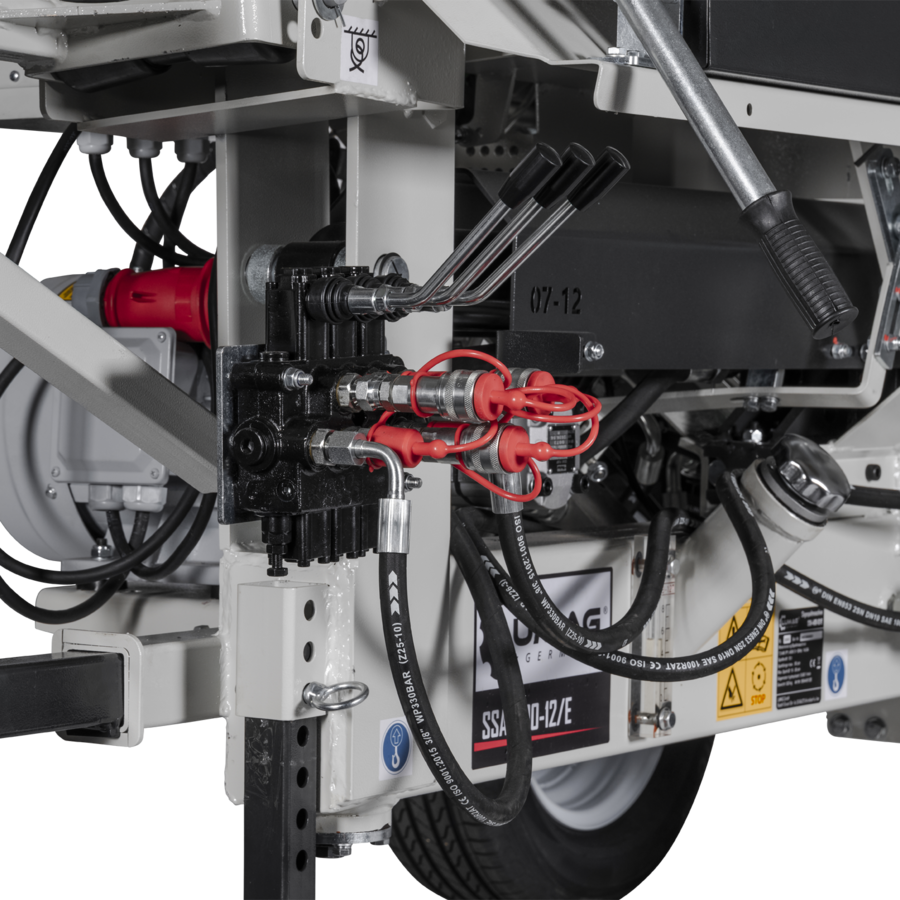 Taglia-spacca legna automatico LUMAG SSA-500-20PRO/E – 20 t, Ø 50 cm