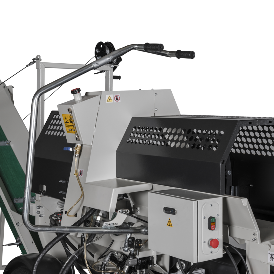 Taglia-spacca legna automatico LUMAG SSA-500-20PRO/E – 20 t, Ø 50 cm