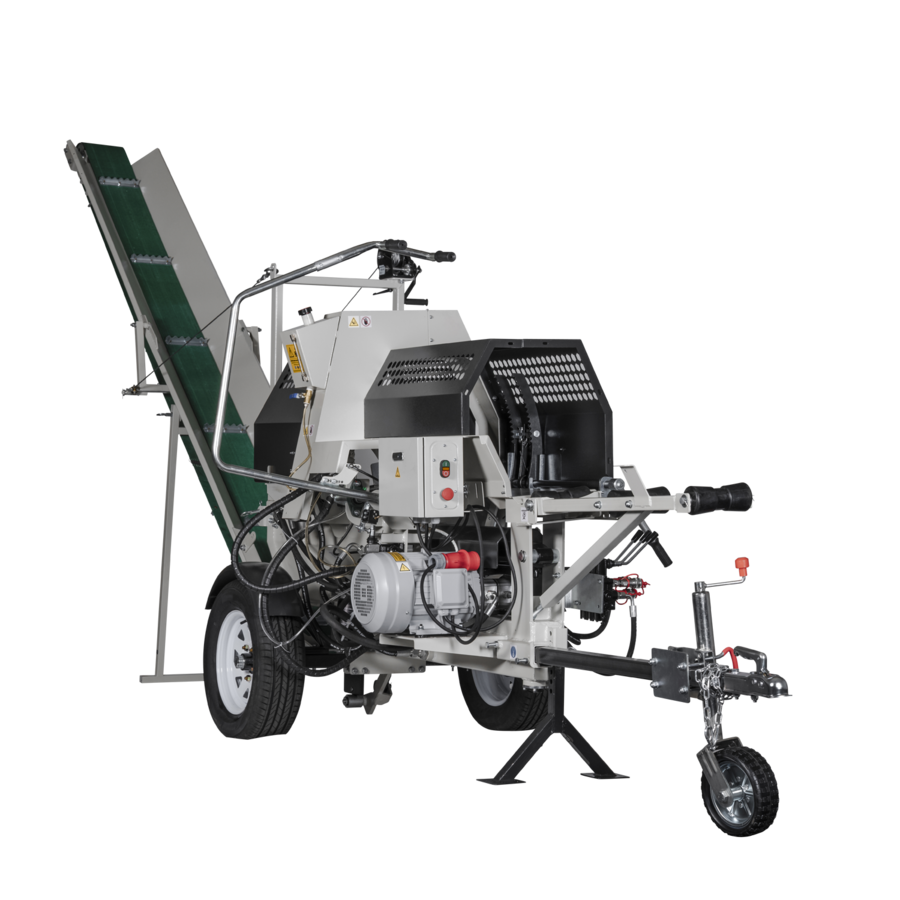 Taglia-spacca legna automatico LUMAG SSA-500-20PRO/E – 20 t, Ø 50 cm