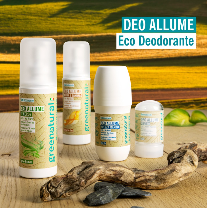 Greenatural BioDeodorante DEO ALLUME No Gas - 100ml - ECOBIO 