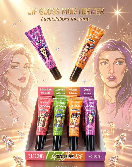 S.f.r Color Lip gloss [Conf. da 24 pezzi]