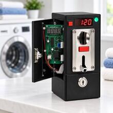 Gettoniera Elettronica per Lavatrice Domestica (Max 1900W) – Ideale per B&B e Strutture Ricettive