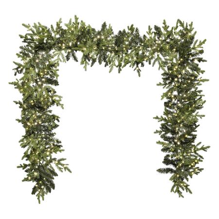 Fantin Festone Pino Luxury con LED, Telecomando 8 Effetti, 270 cm