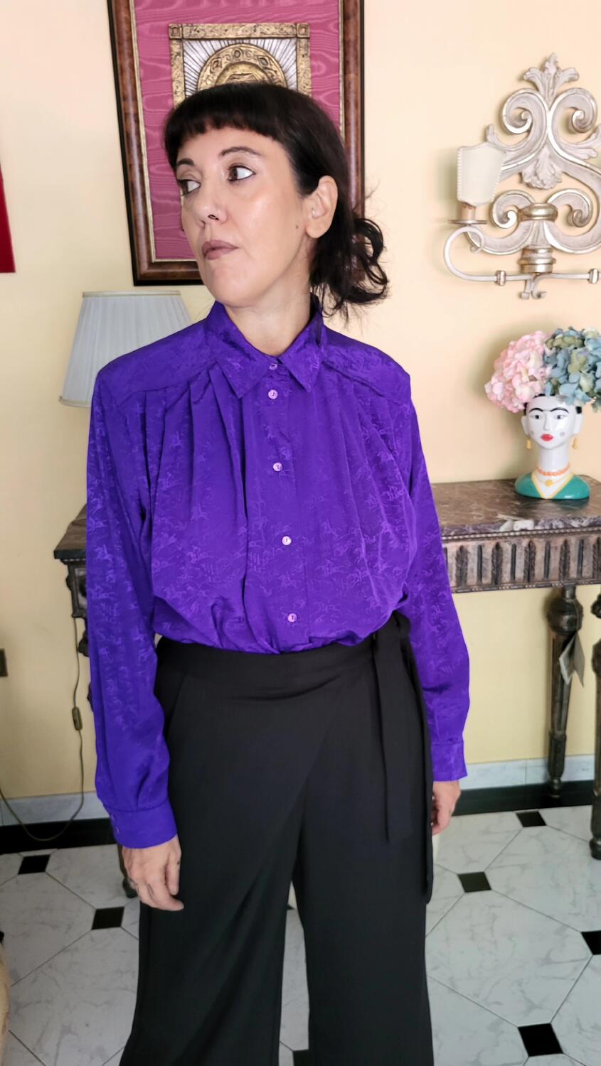 Camicia Viola  