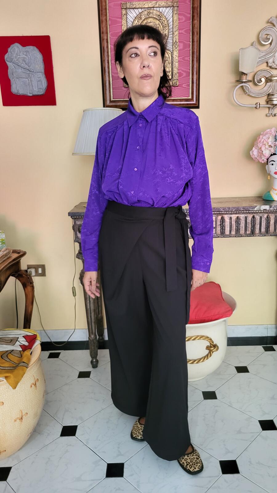 Camicia Viola  